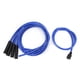 thumbnail image 5 of Cable de bujía de 8 mm, 1 m de longitud, alta eficiencia, encendido estable, juego de cables para bujías de 4 cilindros, color azul, 5 of 14