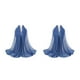 thumbnail image 4 of sweethay Bufanda de empalme de bolas de lana, pañuelo de moda teñido con lazo, silenciador sin daños en la piel, tejido clásico para cuatro 12Azul mezclilla 2piezas, 4 of 6