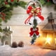 thumbnail image 4 of Adornos Navideños Árbol de Navidad Colgantes Lazos Rojos Colgantes, 4 of 6