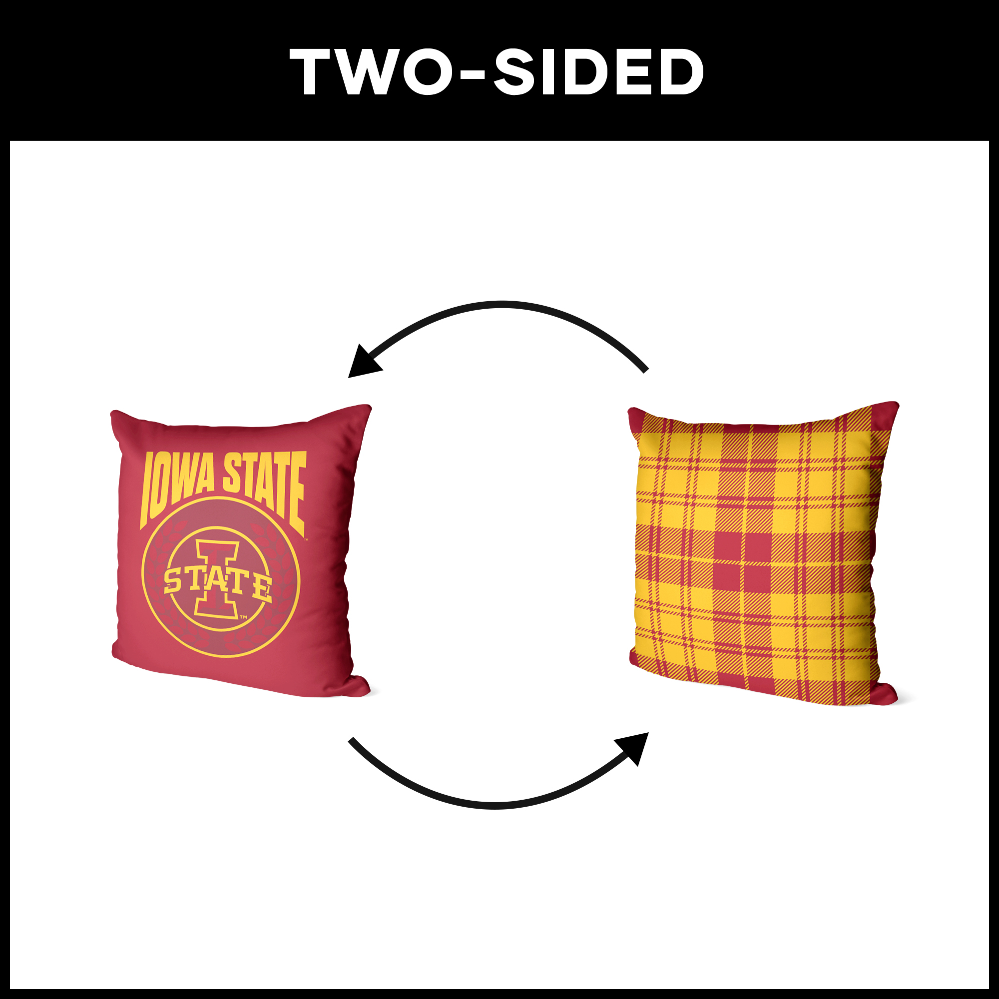 24" CLOUD PILLOW - IOWA STATE