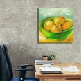 thumbnail image 3 of Epic Graffiti "Bowl of Fruit I" by Ethan Harper, Canvas Wall Art, 26"x26", 3 of 8
