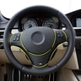 thumbnail image 3 of Funda para volante Longziming ABS para BMW Serie 3, color gris, 3 of 5