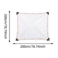 thumbnail image 3 of Eqslft 2x2M Waterproof Camping Tarp Shelter With Protective Layer And Soft Guard, UV Protection Sun Shade Canopy, Outdoor Tent Footprint for Garden, Backpacking & Picnic, 3 of 6