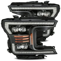 AlphaRex 18-20 Ford F150 NOVA-Series LED Projector Headlights Black
