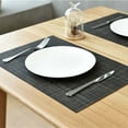 thumbnail image 3 of Napperon de table Uni pour Salle à Manger Épais en pvc Tissé, 3 of 7