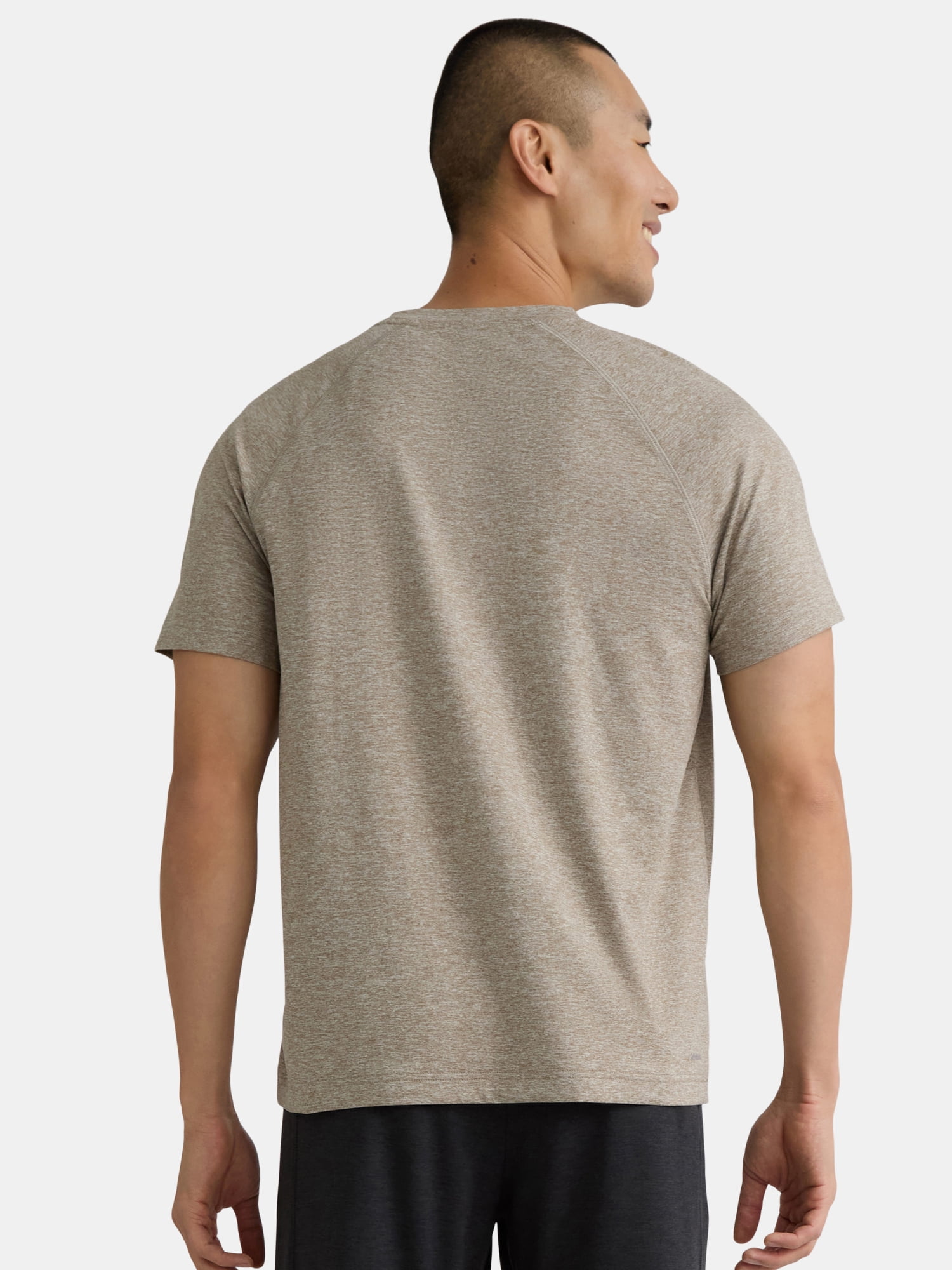 Athletic Works Men's and Big & Tall Men's Soft ButterCore Tee with Short Sleeves, Sizes S-5XL
