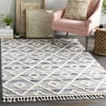 thumbnail image 4 of BoutiqueRugs Upham Bohemian/Global Area Rug - Navy, Gray, Black - 2' x 2'11", 4 of 9