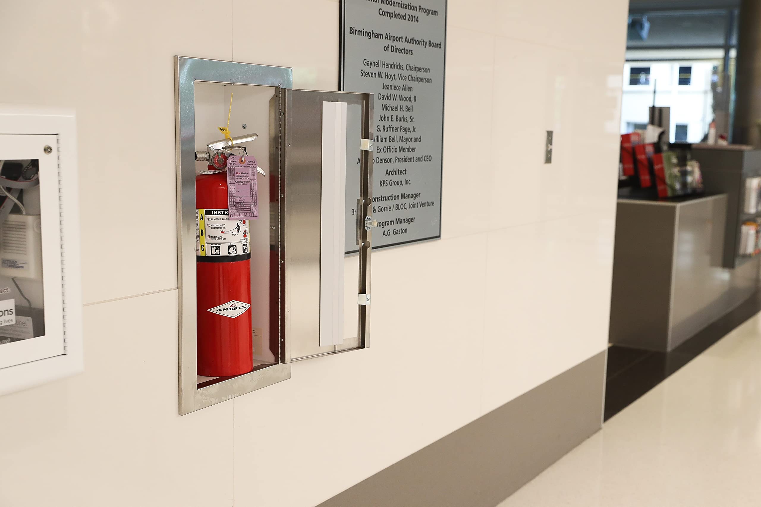 Amerex B456 ABC Dry Chemical Fire Extinguisher with Aluminum Valve, 10 lb CA2