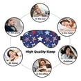 thumbnail image 7 of PAYOHTO Stars Stripes Soft Sleep Mask Comfort Pure Silk Eye Cover for Travel Office Camping, 7 of 7