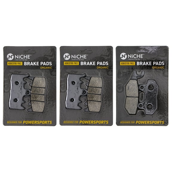 Niche Brake Pad Set for Triumph Tiger Explorer XR Front Rear Organic MK1002707