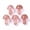 Cherry Quartz, variant on MATROOY 10pcs Mini Crystal Mushroom Gemstone Stones Sculpture Decor Hand Making 21x16mm-Opalite