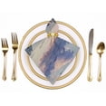 thumbnail image 2 of WERPE Mountain Range Lake Forest Cloth Napkin Reusable Party Dinner Decoration Washable Napkins 4 PCS, 2 of 7