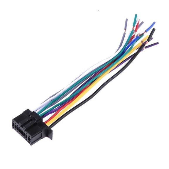 Universals Head Unit DVD Stereo Radio Wiring Harnesses Cable Plug