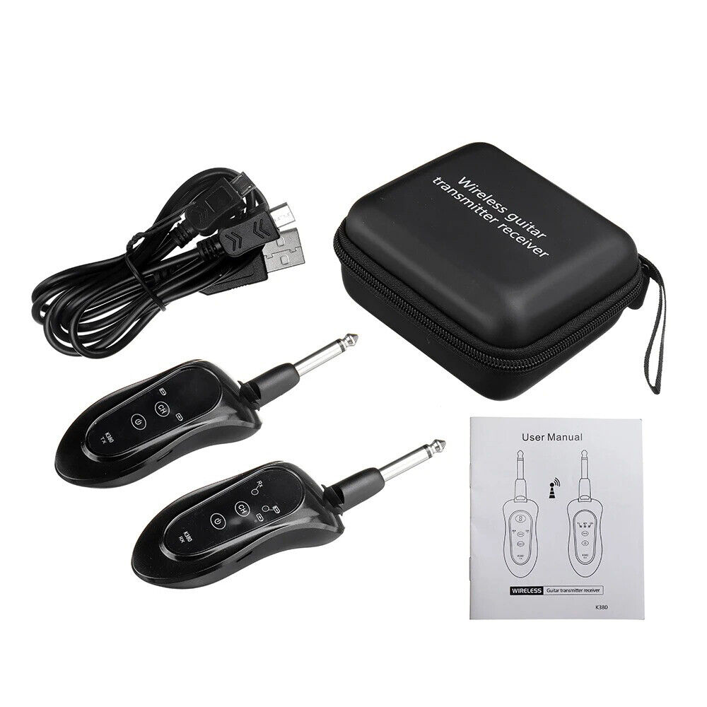 iMeshbean Wireless Guitar Bass System Transmitter Receiver System Set