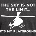 thumbnail image 3 of CafePress - Sky Playground Helicopter T Shirt - Men's Classic Graphic Cotton T-Shirt, 3 of 4
