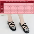 thumbnail image 4 of Ablanczoom Girls Flats for Dress: Sandals Girl Ballet Flats Wedding Party School Shoes, 4 of 6