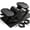 black, variant on Rock Stepper Side to Side, Rocking Stepper with Lateral Motion, Compact Side Stepper for Home & Apartment, Low Impact Workout Machine (Black)