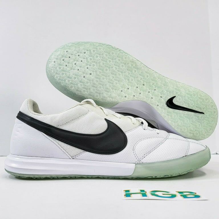 Nike Premier Sala Men's Indoor Soccer Sneaker Limited White -