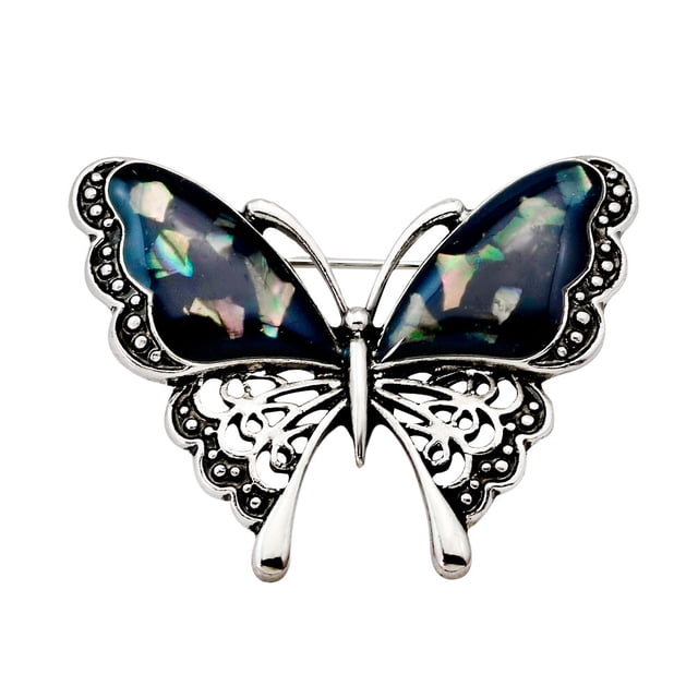 EeaseCA Animal Rhinestone Brooches Scarf Accessories Shaped Pin Metal Badge Shell and Brooches for Women