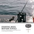 thumbnail image 3 of FELTECHELECTR Fishing Reel Bearing Removal Tool 1Set for Spool Pin Remover with Aluminum Alloy Material on Trips, 3 of 8