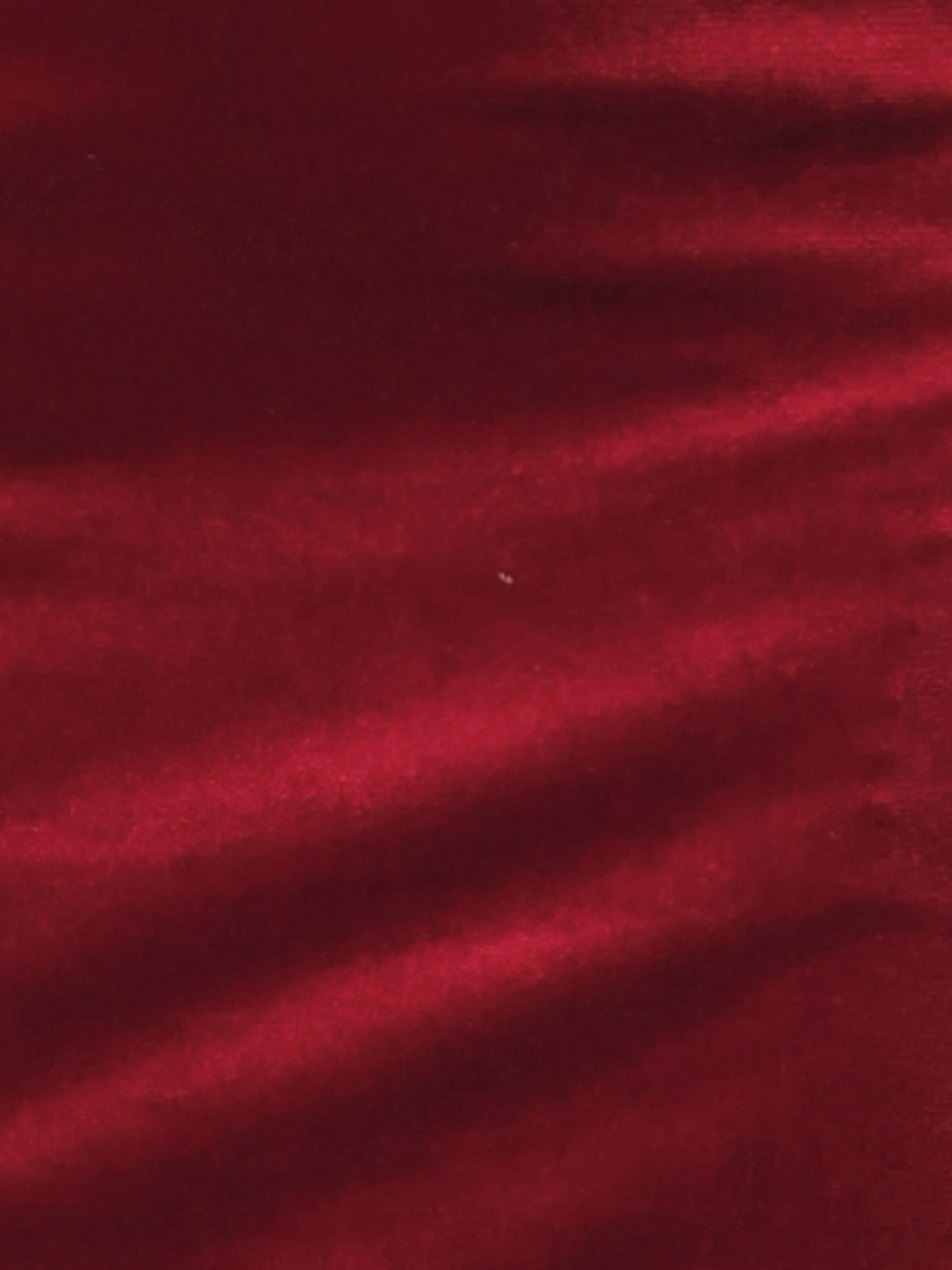 DARING DIVA Velvet Cowl Neck Side Slit Bodycon Cami Midi Dress XL Red