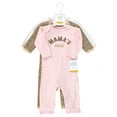 thumbnail image 2 of Hudson Baby Infant Girls Cotton Coveralls, Leopard Mamas Mini, 12-18 Months, 2 of 5