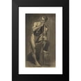 thumbnail image 2 of Karl Wiener 10x14 Black Modern Framed Museum Art Print Titled - Male Act, 2 of 5