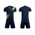 thumbnail image 2 of ATOGUTA 2 Piece Summer Outfits for Boys Short Sleeve Crew Neck T shirts and Shorts Set Size 5T-15 Teens Summer Cute Clothes Sets Navy, 2 of 6