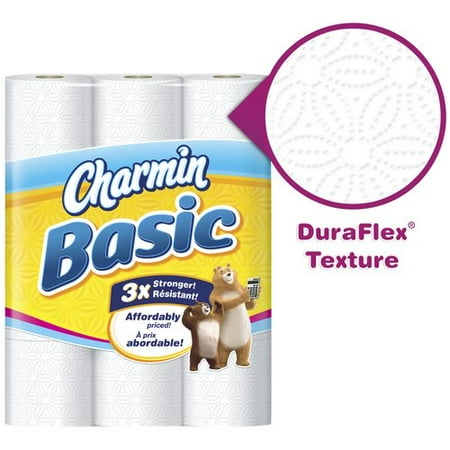 Charmin Basic Toilet Paper Double Rolls, 264 sheets, 24 count Home ... Charmin Basic Toilet Paper Double Rolls, 264 sheets, 24 count Home ...