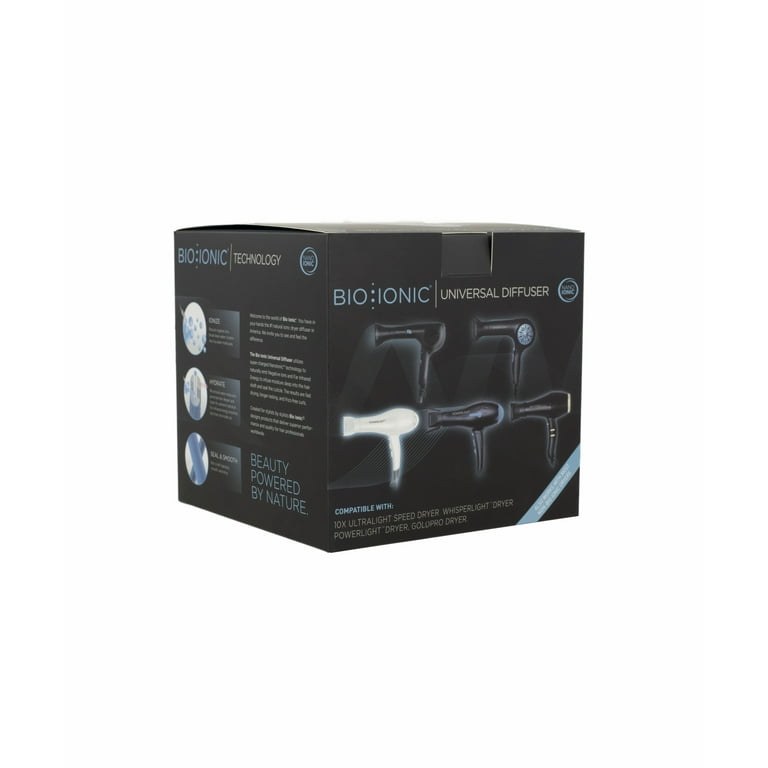 Bio Ionic Universal Diffuser Attachment for Hair Dryer, Compatible