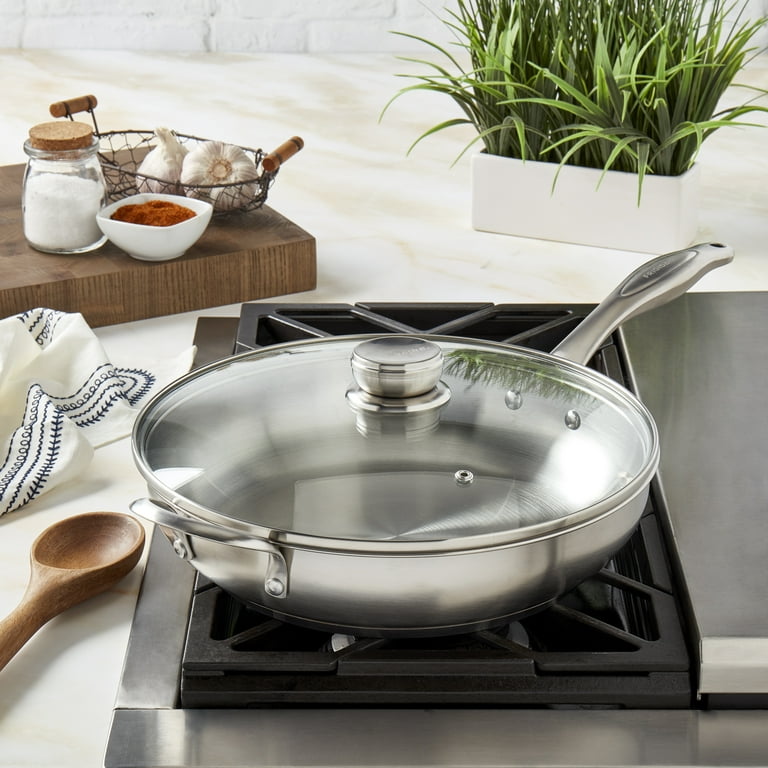 Frigidaire Stainlees Steel 5-qt. Dutch Oven with Lid