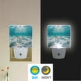 thumbnail image 5 of Serene Ocean Floor Night Light 2 Pack LED Nightlight Plug into Wall Dusk to Dawn Sensor Soft White, 5 of 7