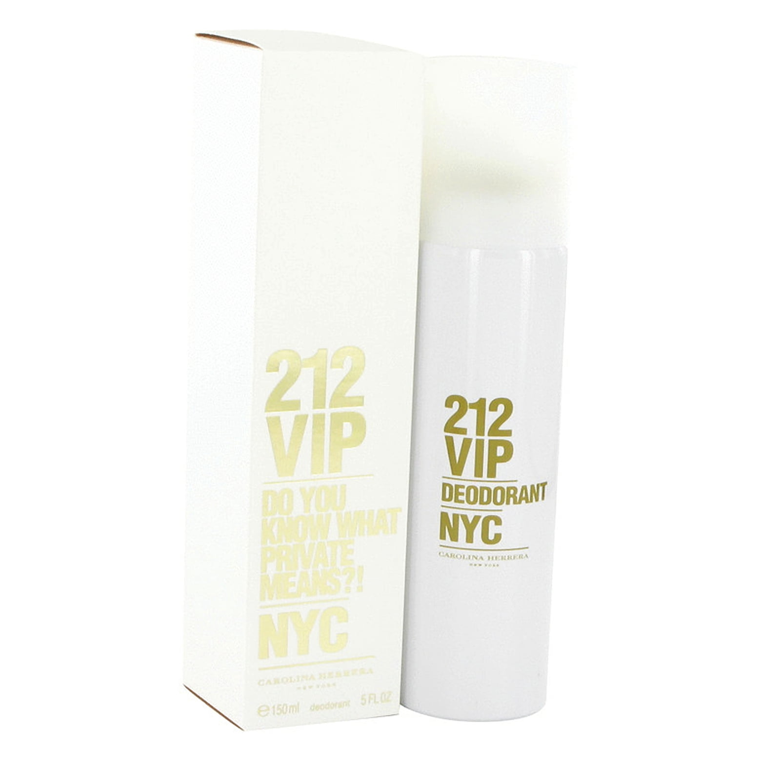 212 VIP by Carolina Herrera for Women - 5 oz Deodorant Spray