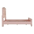 thumbnail image 2 of Furniture of America Paisley Contemporary Wood Twin Panel Bed in Rose Gold, 2 of 8