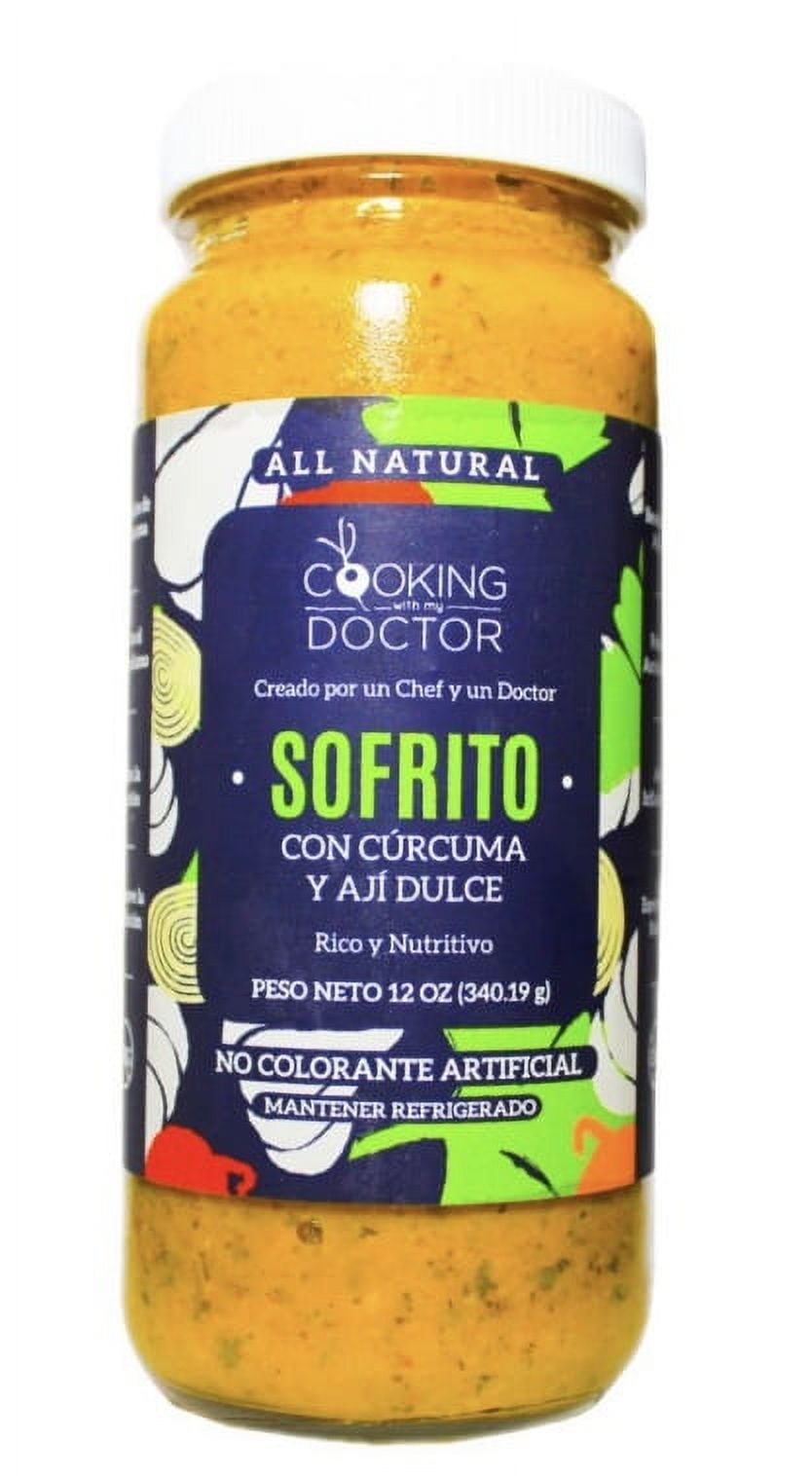 Cooking With My Doctor Sofrito Turmeric, 12oz Bottle
