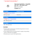 thumbnail image 2 of Valve Cover Seal Washer - Compatible with 1995 - 1998 Toyota Tercel 1996 1997, 2 of 2