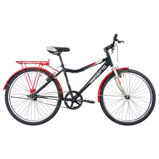 Bicicleta Benotto Montaña Strega R26 1v Frenos V Acero verde oscuro Benotto Strega