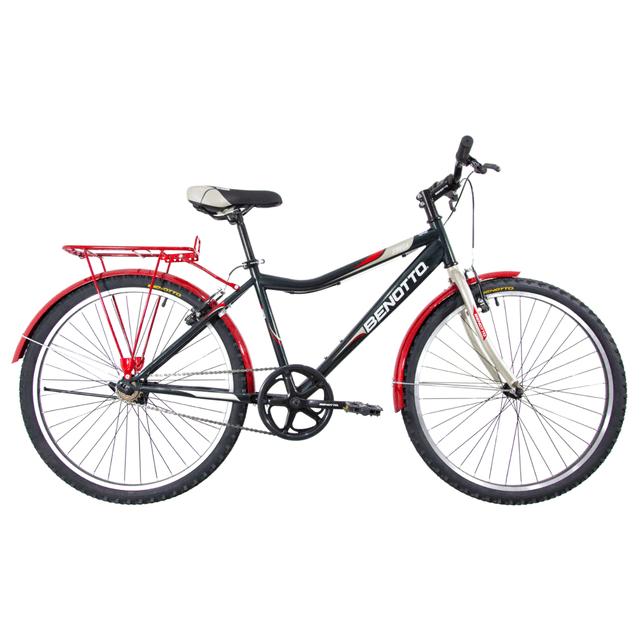 Bicicleta Benotto Montaña Strega R26 1v Frenos V Acero verde oscuro Benotto Strega