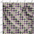 thumbnail image 2 of Soimoi Polyester Crepe Fabric Argyle Check Decor Fabric Printed Yard 52 Inch Wide, 2 of 5