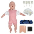 thumbnail image 2 of Newborn Cardiopulmonary Resuscitation Manikin, Detailed Cardiopulmonary Resuscitation Infant Doll Practice Simulation Training Aid  for Learning for Students, 2 of 8