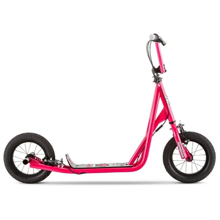 Mongoose Expo Scooter, 12-inch wheels, ages 6 and up, pink, air tires