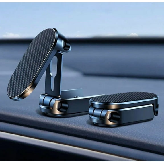 360 Magnetic Car one Touch Cell Phone Dash Mount Stand Phone Holder - Phone Holder for Car/Home/Office - Compatible Any Phones