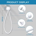 thumbnail image 2 of Bungee Balls 9 Inch,50 PCS White Tarp Bungee with Balls Heavy Duty Tarp Tie Downs Ball for Camping, Shelter ,Cargo,Projector Screen,Tent Poles with UV Resistant, 2 of 5