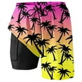thumbnail image 4 of Kcolen Men's Swim Trunks 5 Inch Inseam Gradient Mens Board Shorts Swimwear Light Upf Mens Swimwear Men Swim Trunks Beach Summer Oversized Swimming Shorts for Men, 4 of 4