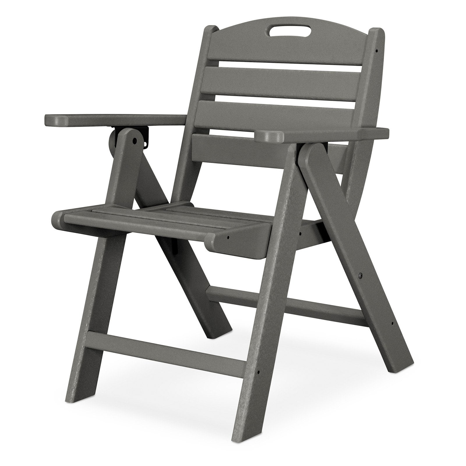 POLYWOOD® Nautical Lowback Recycled Plastic Chair