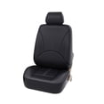 thumbnail image 3 of Funda de asiento universal de cuero sintético PU para coche, cojín de cuero perforado, 3 of 5