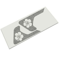 Collectible Decals JL/JT Fender Vent Hawaiian Hibiscus Flower Blackout Decal Pair