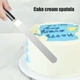 thumbnail image 4 of Offset Icing Spatula | Stainless Steel Blade | Cake Decorating Tool | Angled Non-Slip Wood Handle | Spreads, Smooths, Cuts | 44.5cm | 1 Piece | Multiuse Kitchen Utensil, 4 of 6