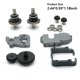 thumbnail image 4 of Vogacara Kit de engranajes de montaje de diferenciales de coche RC, rodamiento de soporte de batería, modelo 1:14, piezas de mejora de vehículo, Kits de construcción modelo tipo 3 Vogacara FN010017-03, 4 of 6