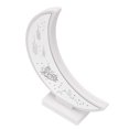 thumbnail image 1 of Ramadan Mubarak Light, Safe Durable Moon Battery Powered Wooden LED Light  For Home, 1 of 8